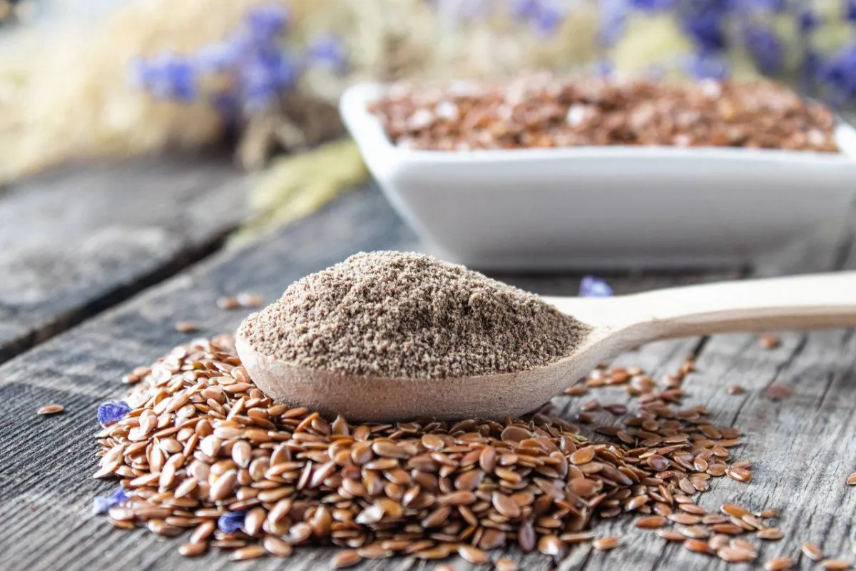 صورة لبذور الكتان