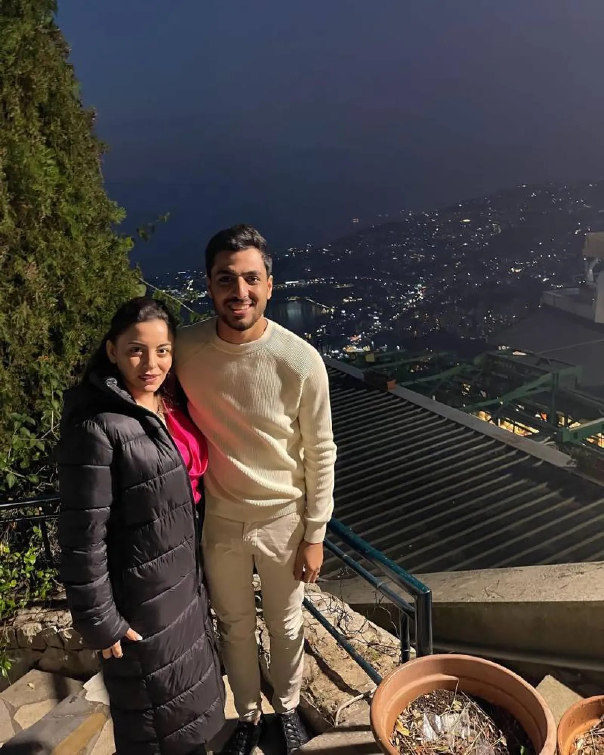 إلهام عبد البديع وزوجها الملحن وليد سامي -  صورة من صفحتها على انستغرام