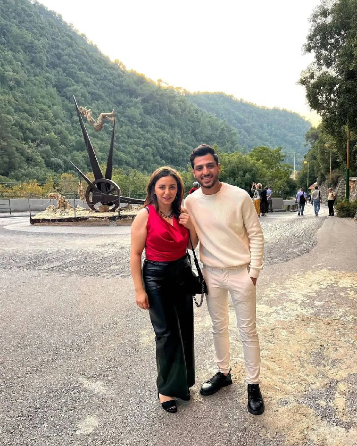 إلهام عبد البديع وزوجها الملحن وليد سامي -  صورة من صفحتها على انستغرام