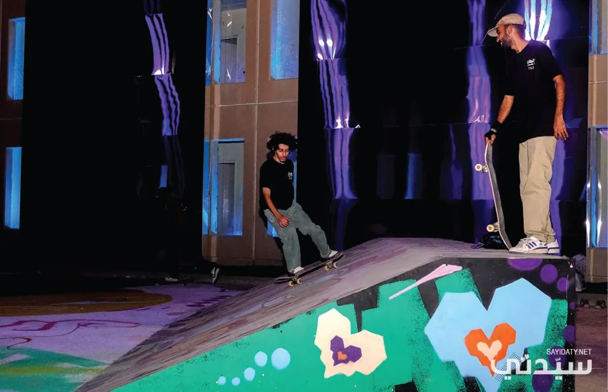 التزلج على اللوح في مهرجان شفت 22