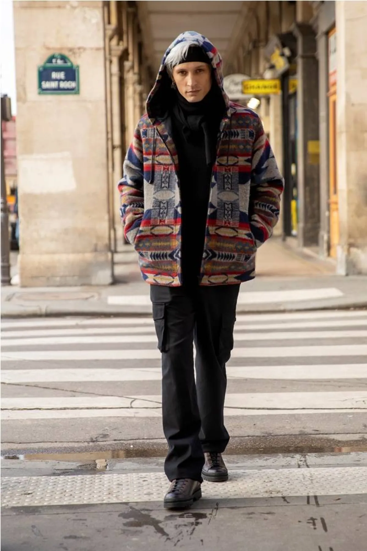 طرق تنسيق السترة الصوف الرجالية من أنييس بي Agnes B