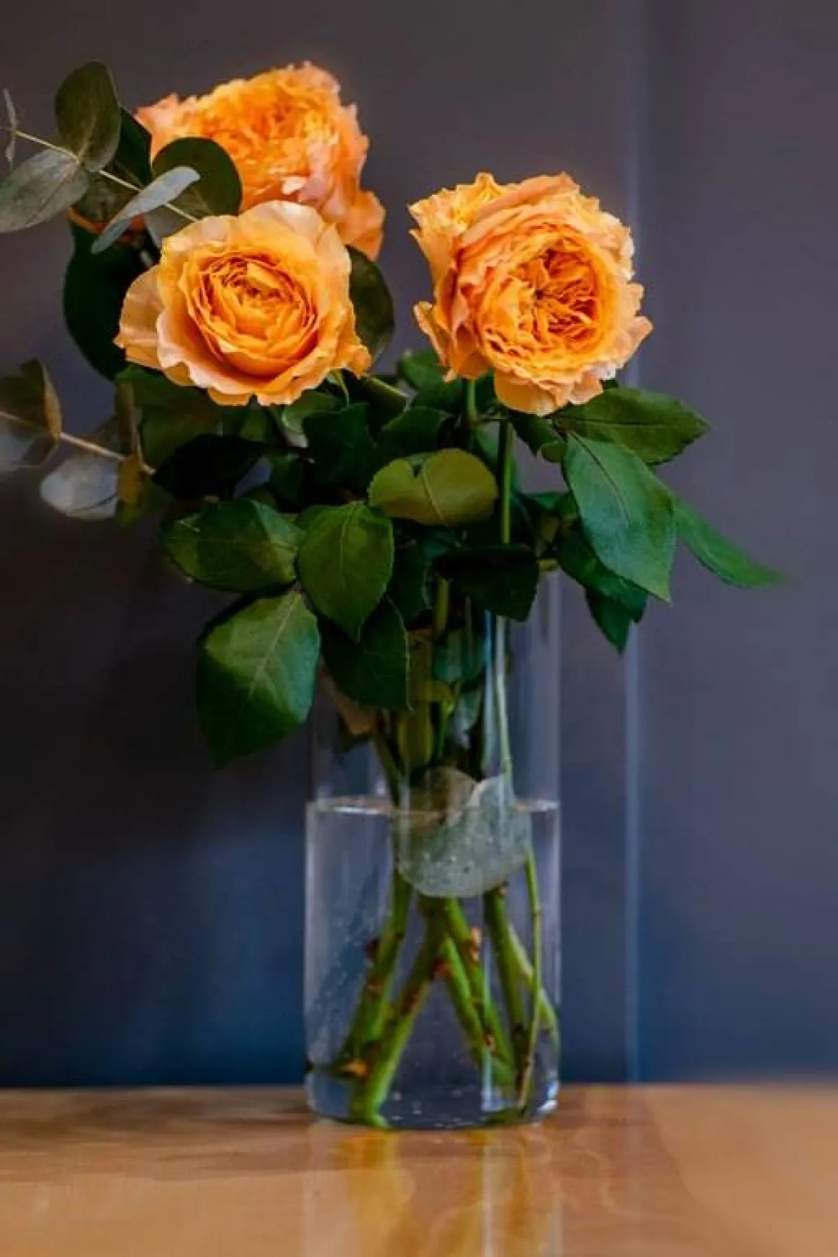 زهور طبيعيّة في مزهريّة