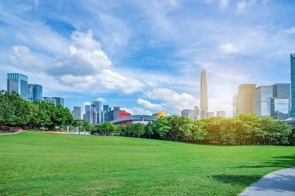 الاستمتاع بالطبيعة في شنغهاي