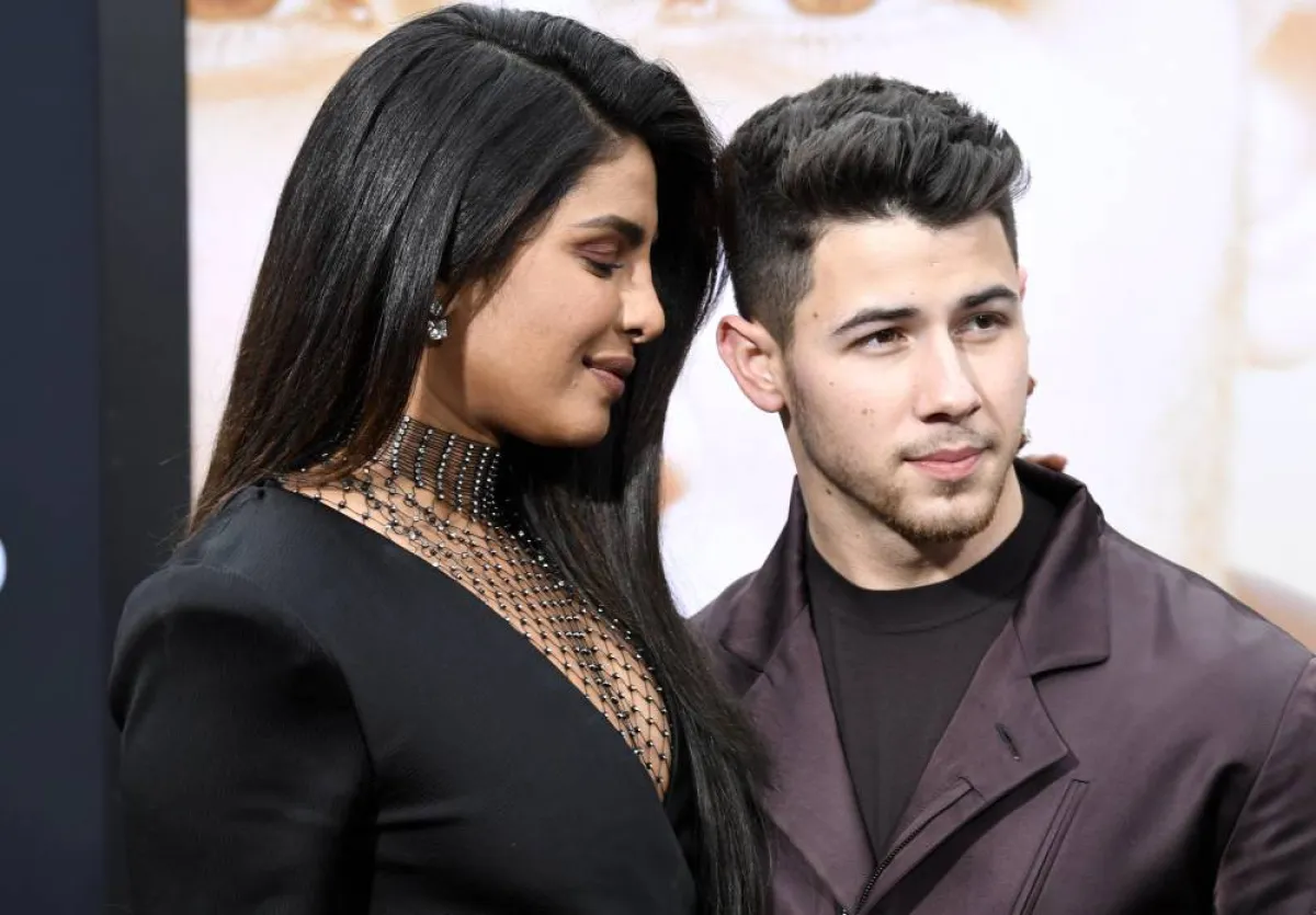 LOS ANGELES, CALIFORNIA - JUNE 03: Priyanka Chopra-Jonas and Nick Jonas attend the Premiere Of Amazon Prime Video's "Chasing Happiness" at Regency Bruin Theatre on June 03, 2019 in Los Angeles, California. Frazer Harrison/Getty Images/AFP Frazer Harrison / GETTY IMAGES NORTH AMERICA / Getty Images via AFP