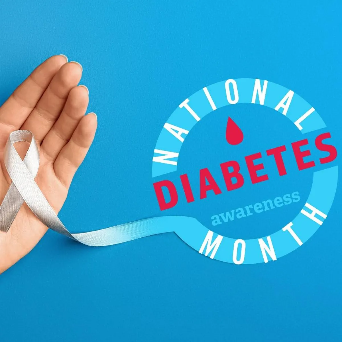 صورة ترمز لليوم العالمي للسكري