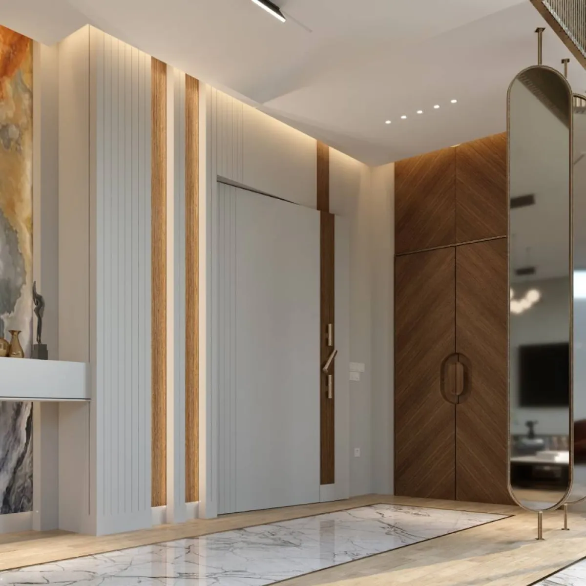 الباب المصمت يُعرف ببساطته 