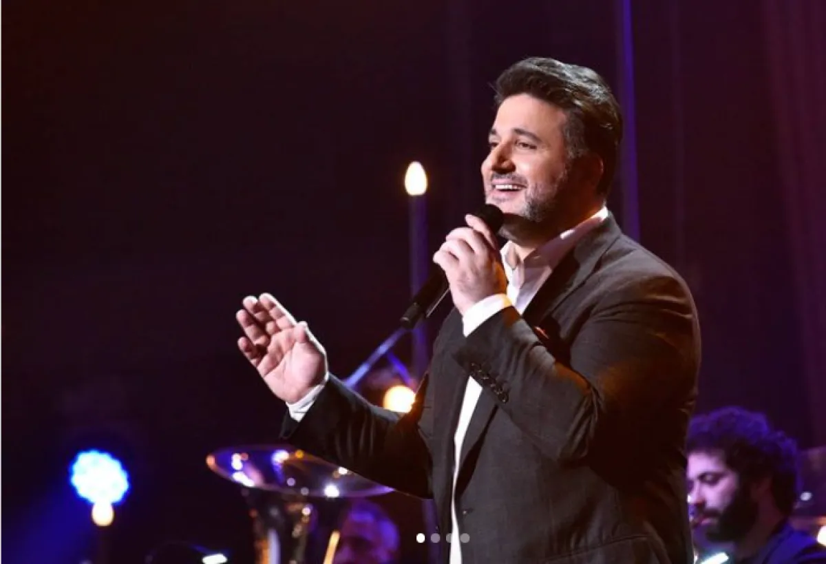 ملحم زين - الصورة من حساب النجم في إنستغرام