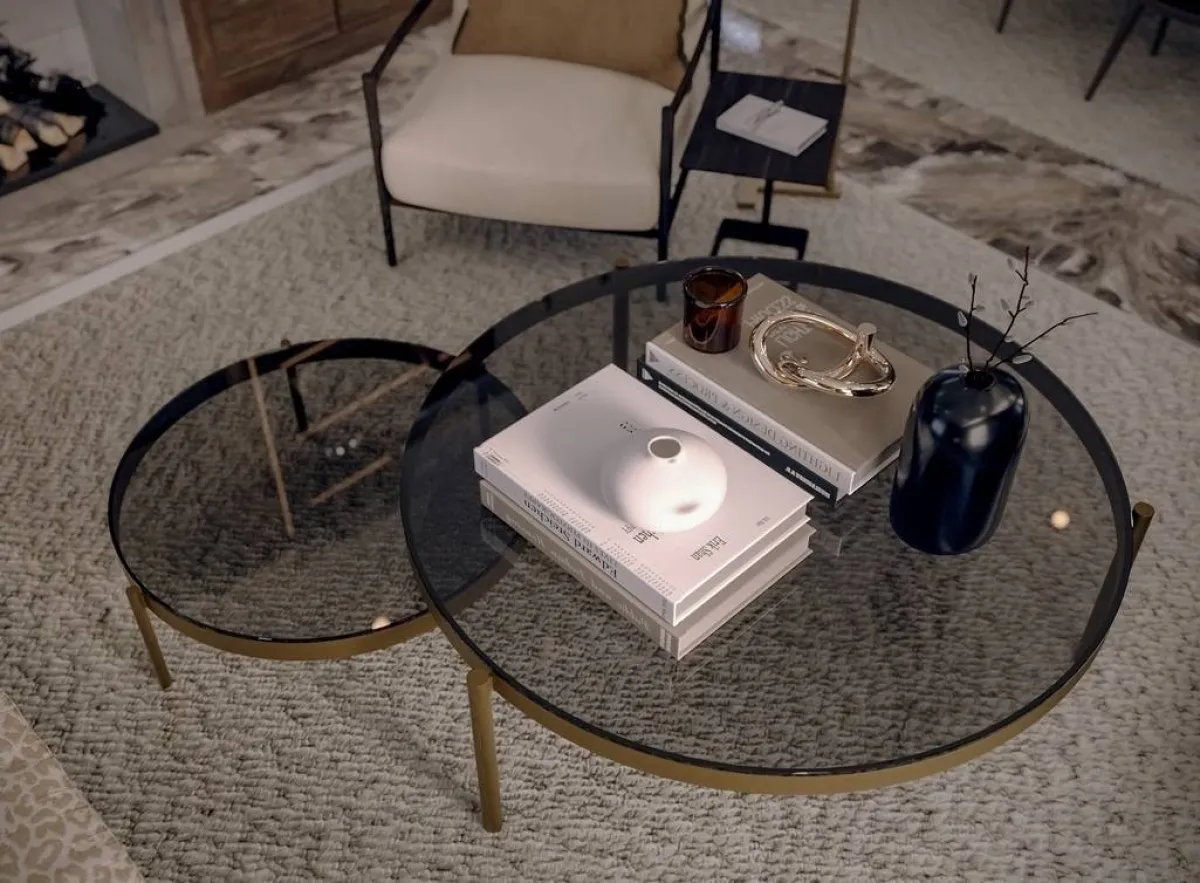 الشكلان الدائري ونصف الدائري للمسة مميّزة في المنزل 