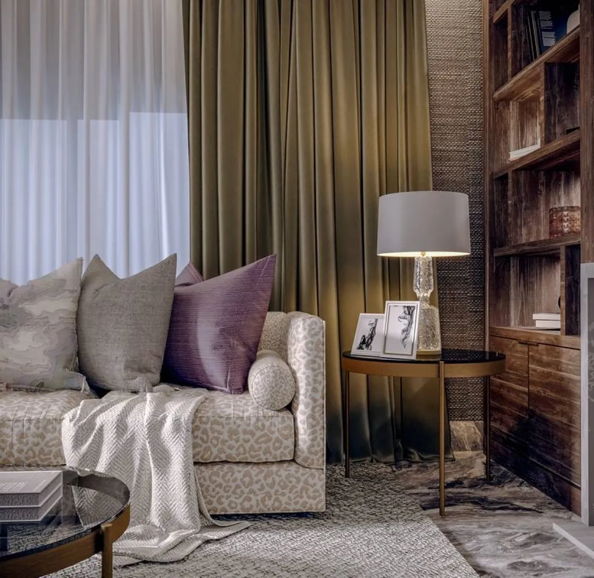 كثرة العناصر ذات الأشكال الهندسيّة مستقيمة الزوايا، في المساحة، تقضي على جماليّة المكان 