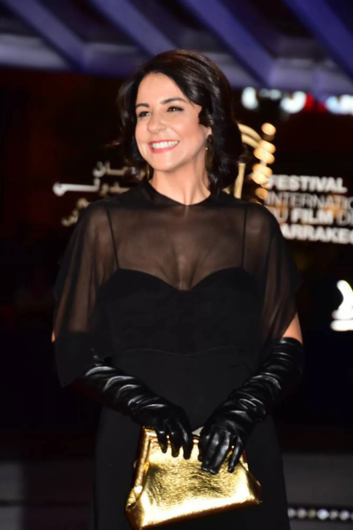 الممثلة سامية أقريو