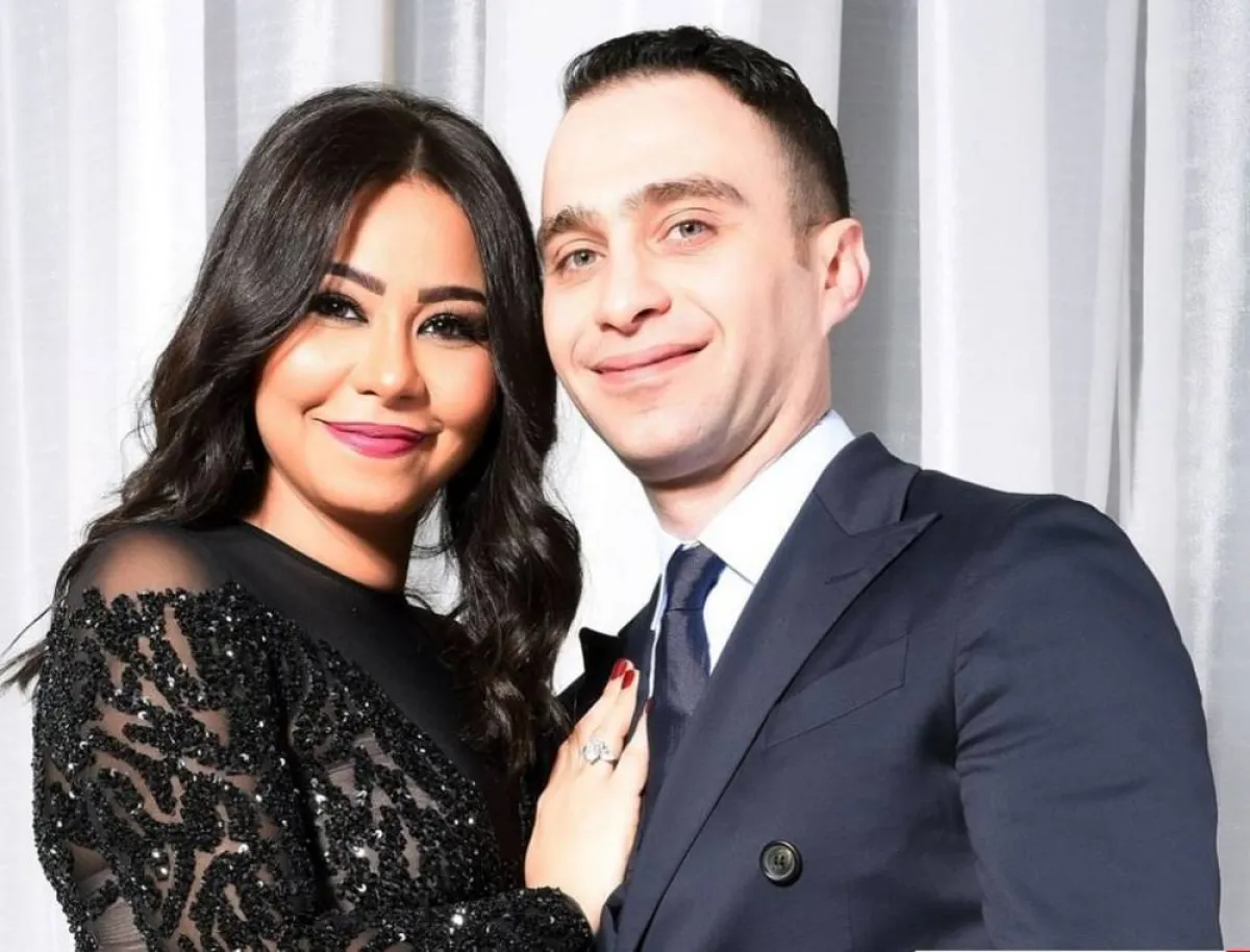 شيرين عبد الوهاب وحسام حبيب من مواليد برج القرد - الصورة من صفحة شيرين على الفيس بوك