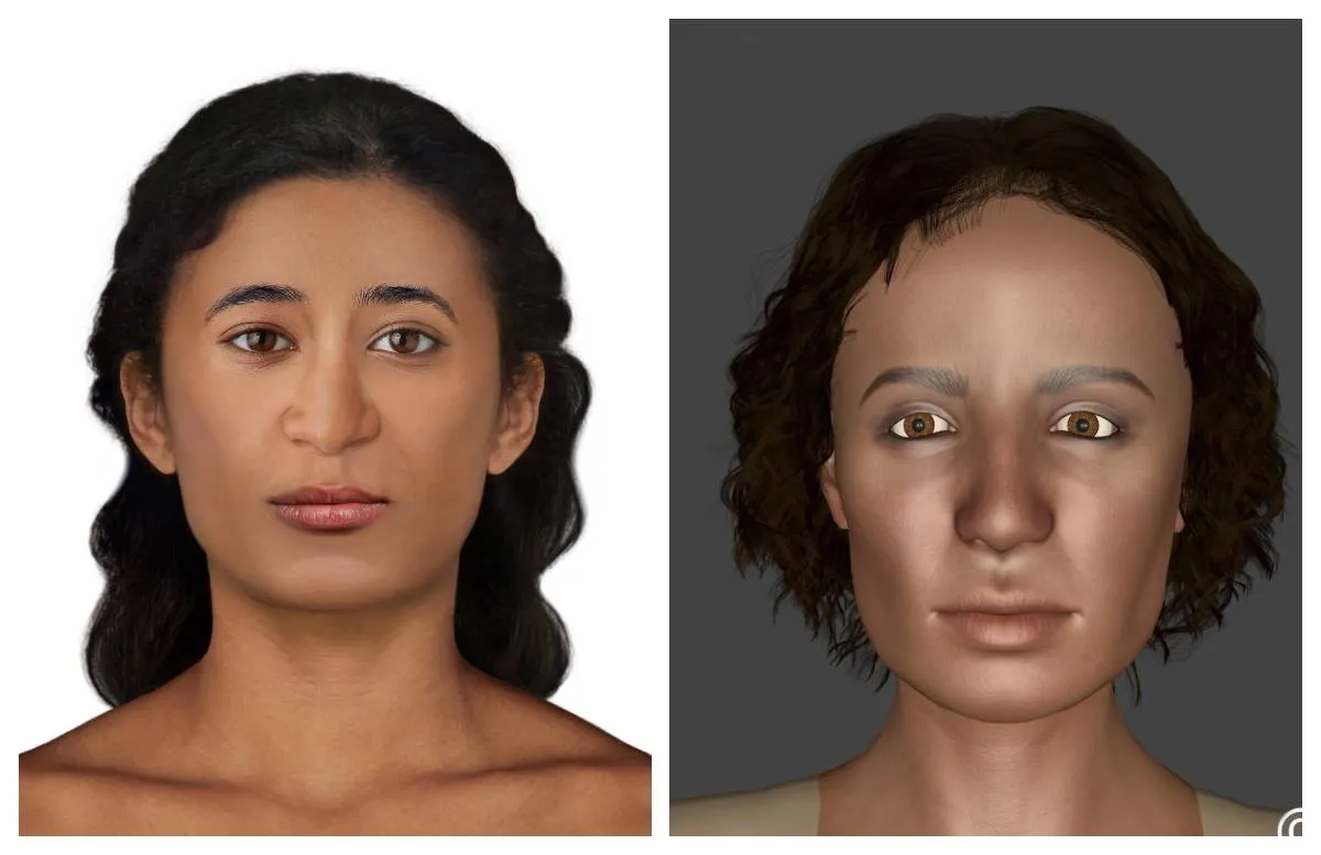 كشف النقاب عن أول مومياء مصرية قديمة حامل في العالم عمرها 2000 عام - الصورة من حساب مشروع warsaw mummy