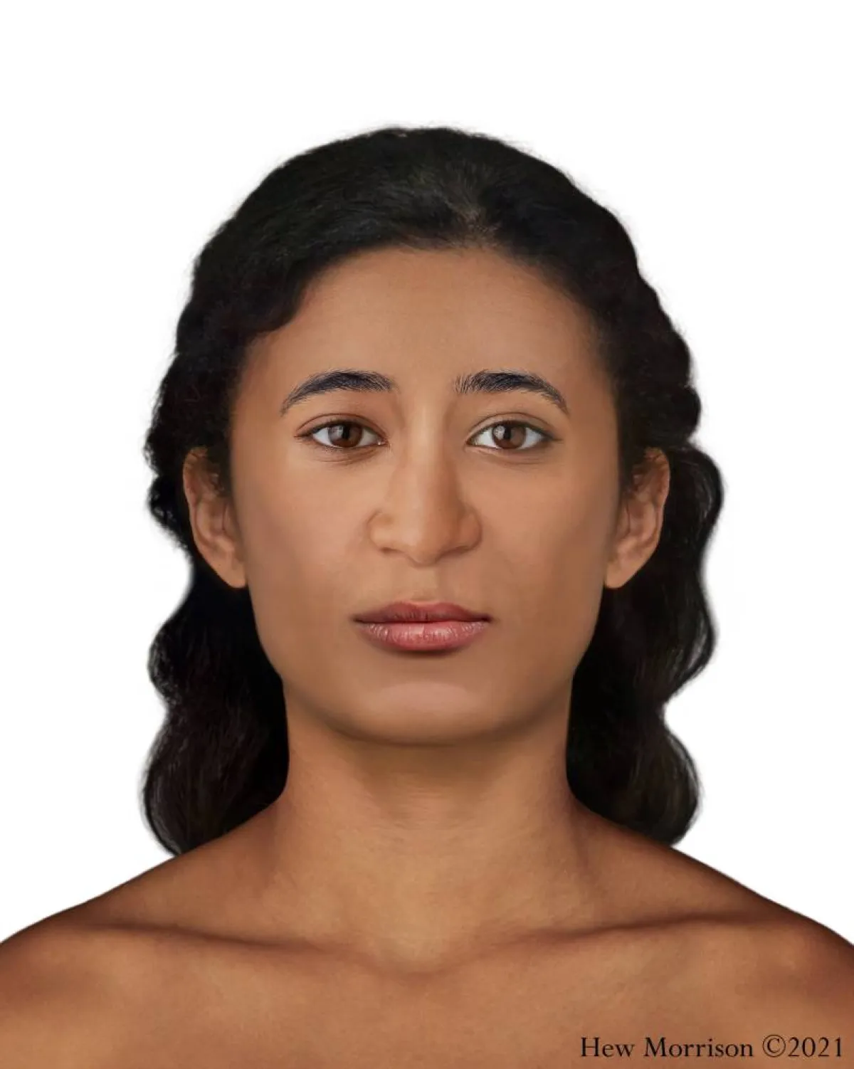 كشف النقاب عن أول مومياء مصرية قديمة حامل في العالم عمرها 2000 عام - الصورة من حساب مشروع warsaw mummy