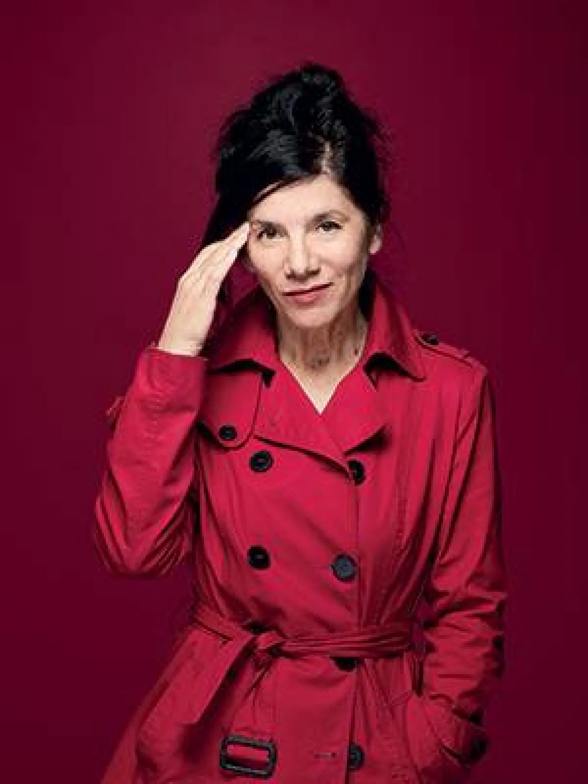 الروائية بريجيت   جيرو الصورة من  دار النشر فلاماريون  Flammarion