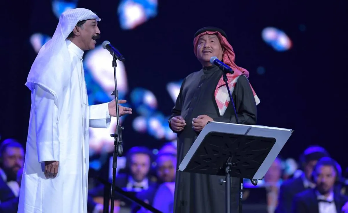 محمد عبده و عبدالله الرويشد