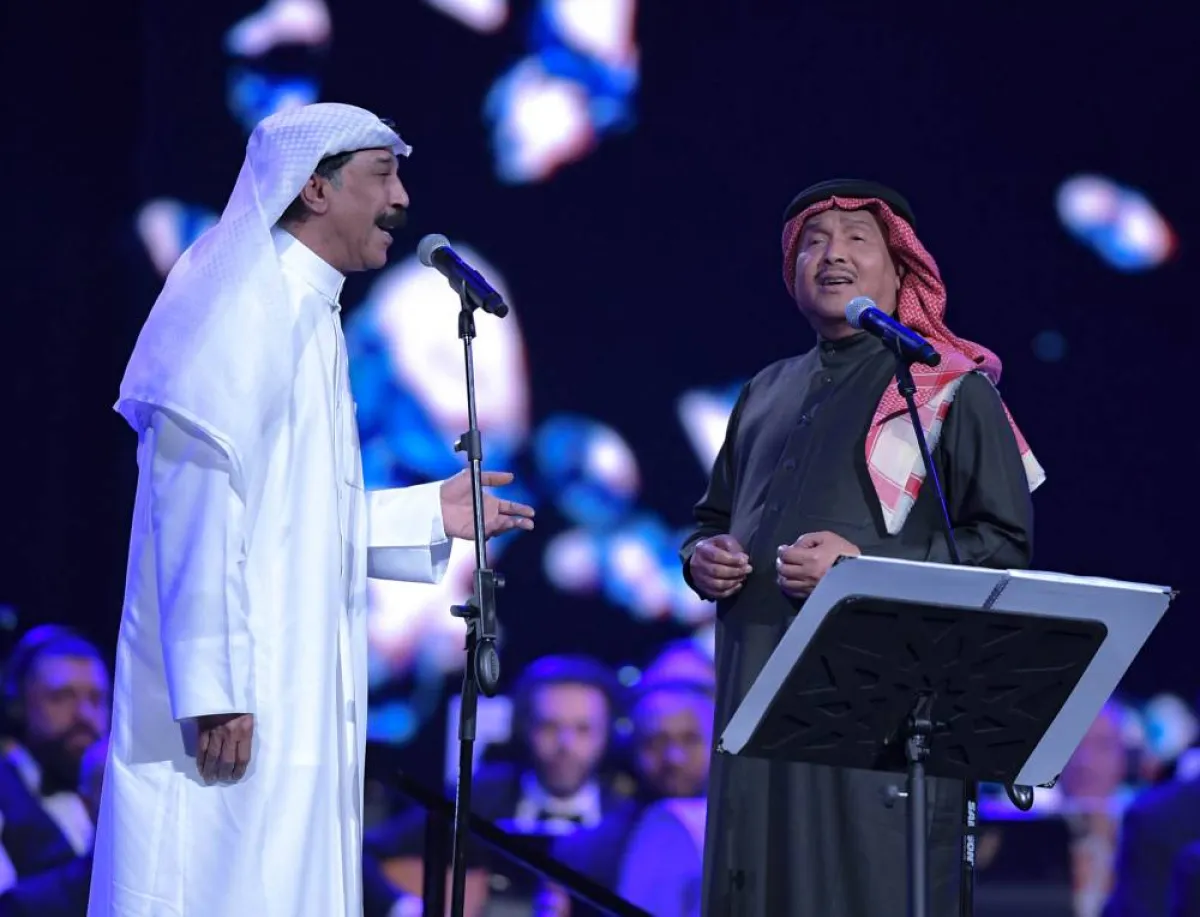 محمد عبده و عبدالله الرويشد