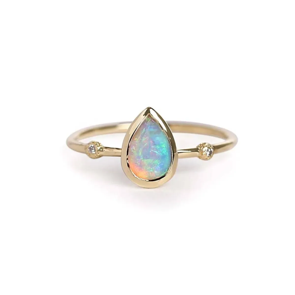 خاتم METEOROLITE MARQUISE من من جيمس وإيريسا James & Irisa