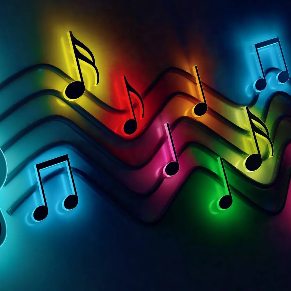 صورة تعبيرية عن النغمات الصاخبة