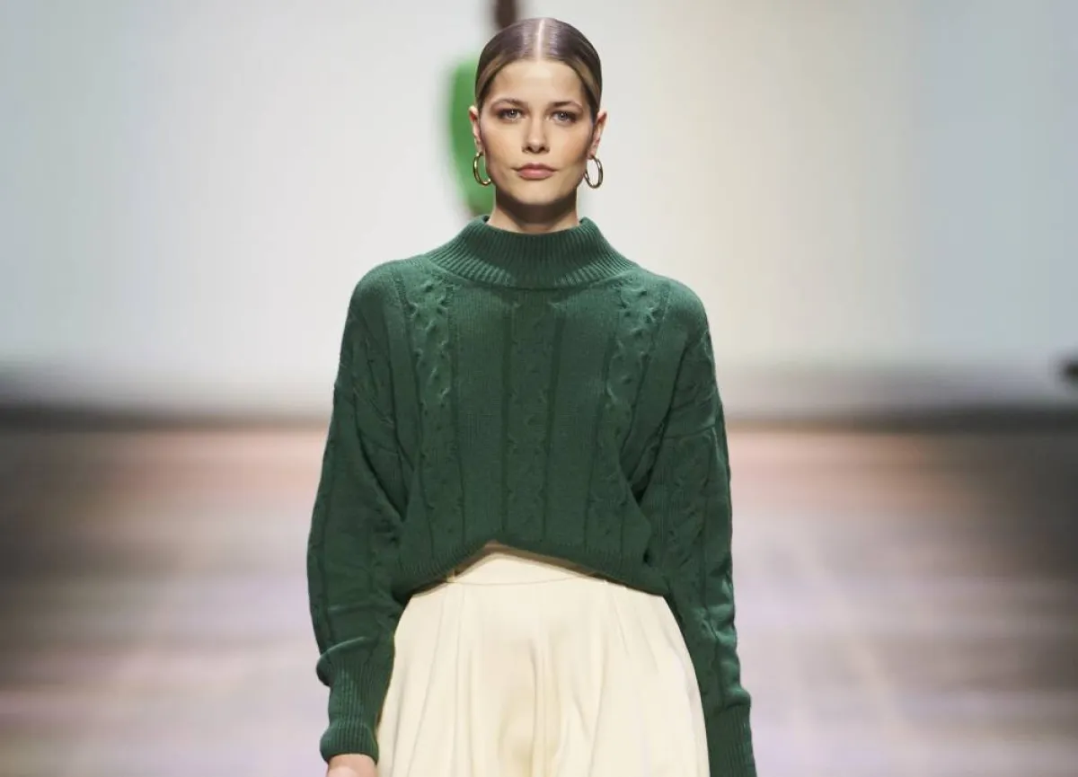 تنسيق اللون الأخضر مع البيج