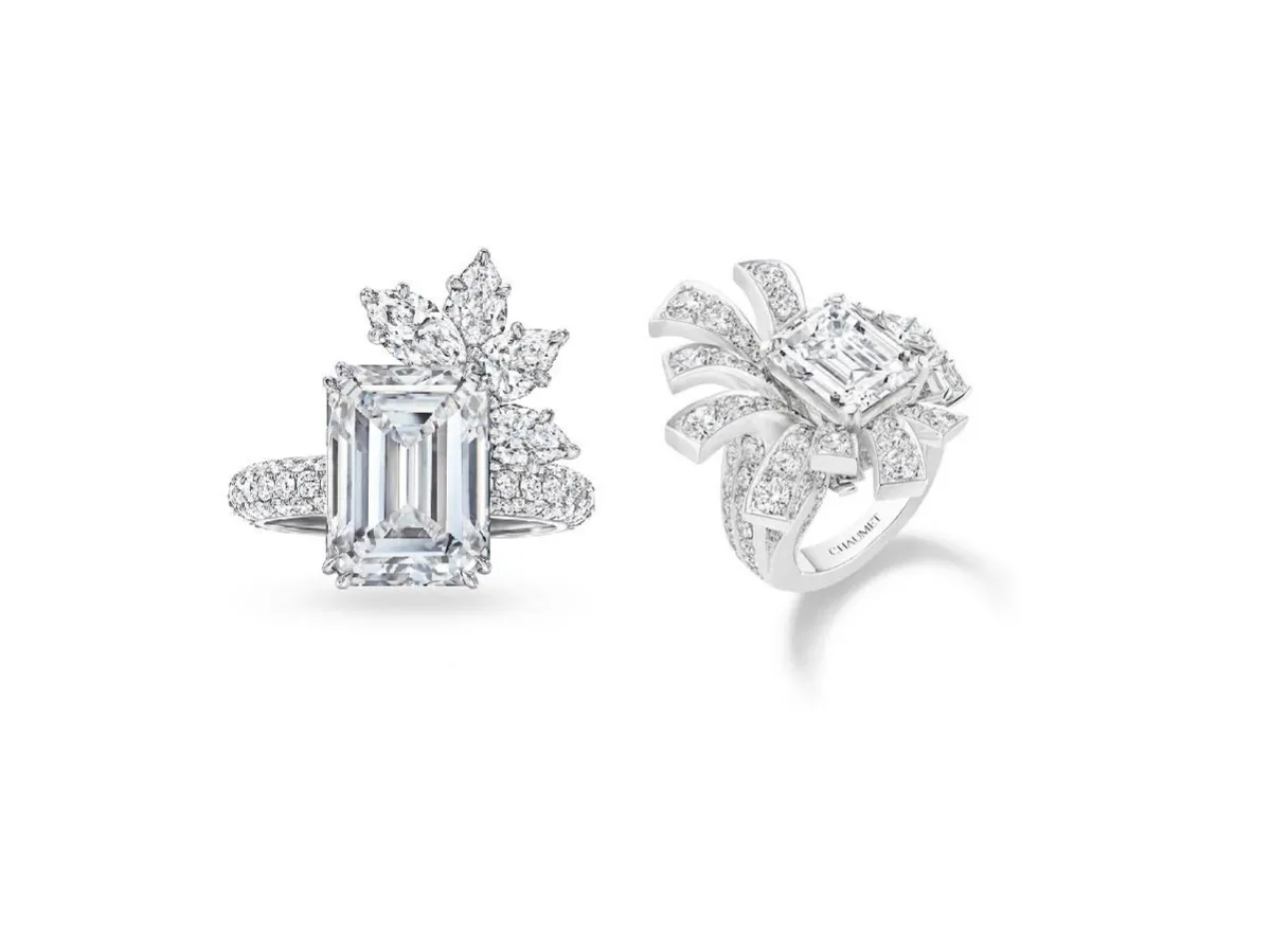 خواتم مرصعة بأحجار ماسية رائعة