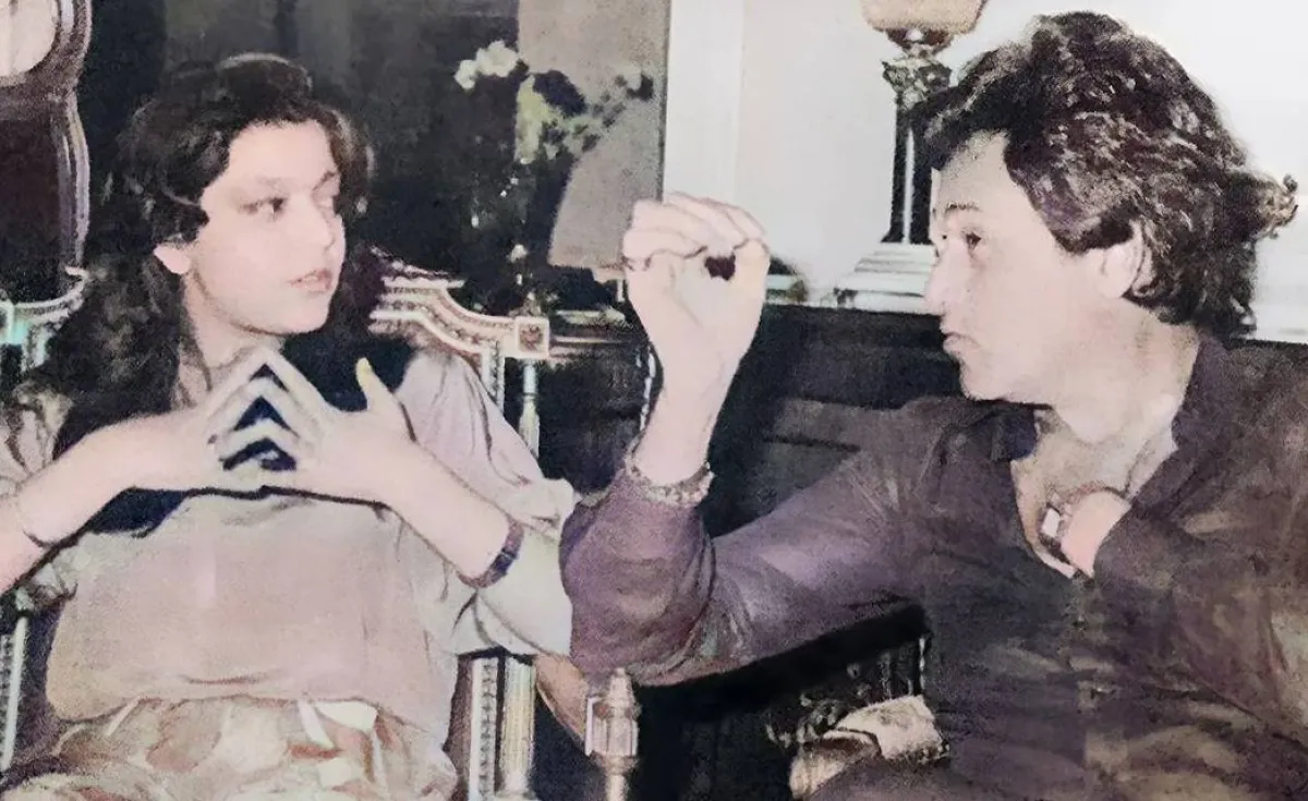 سميرة سعيد برفقة الموسيقار محمد سلطان - صورة من صفحتها على "انستغرام"