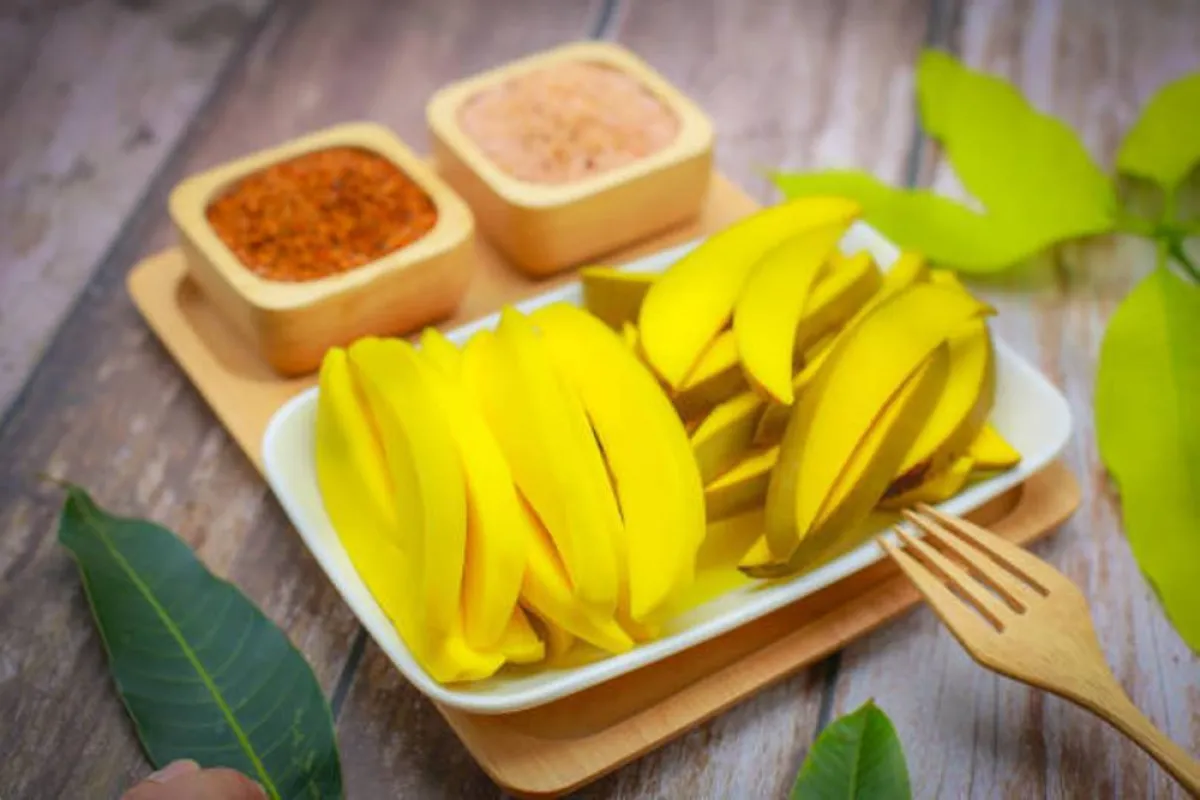 صورة لشرائح المانجو اللذيذة