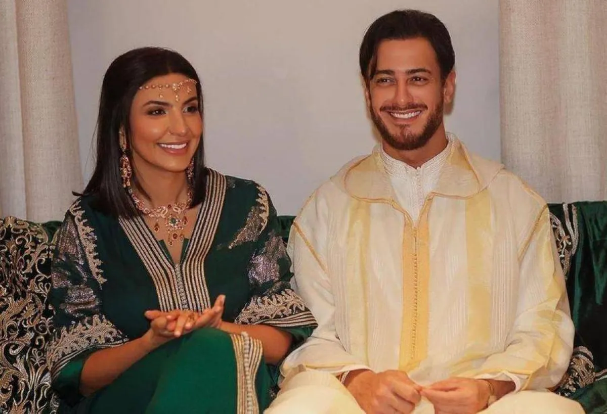 سعد المجرد وزوجته - الصورة من حسابه على انستغرام