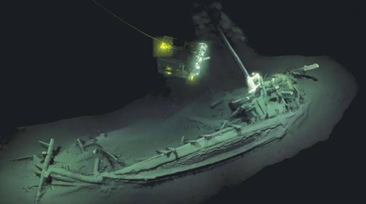 أقدم حطام سفن تم اكتشافها