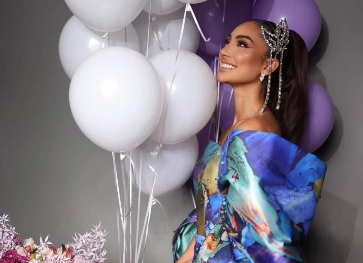 إطلالات نور الغندور في يوم ميلادها- الصورة من حسابها على إنستغرام