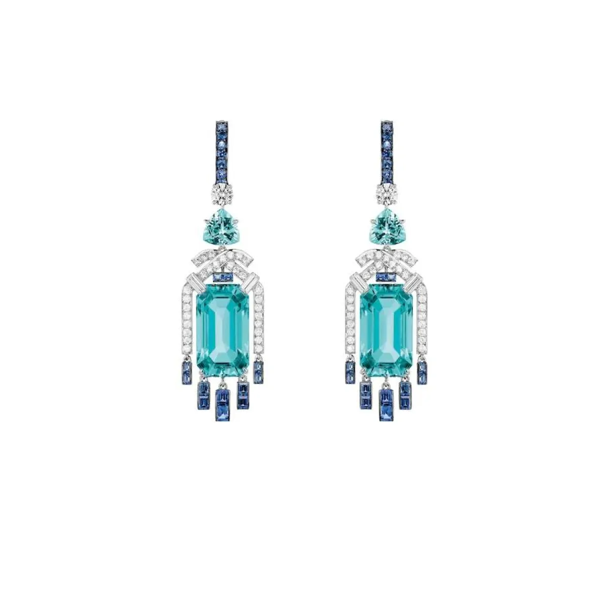 أقراط Boucles d'oreilles Lumières d'Eau من شوميه Chaumet