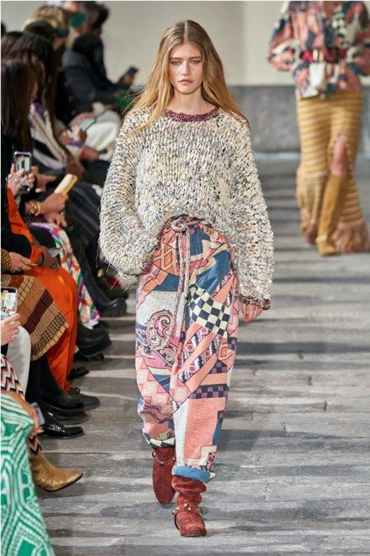 سروال مطبّع لخريف 2022 من إيترو Etro