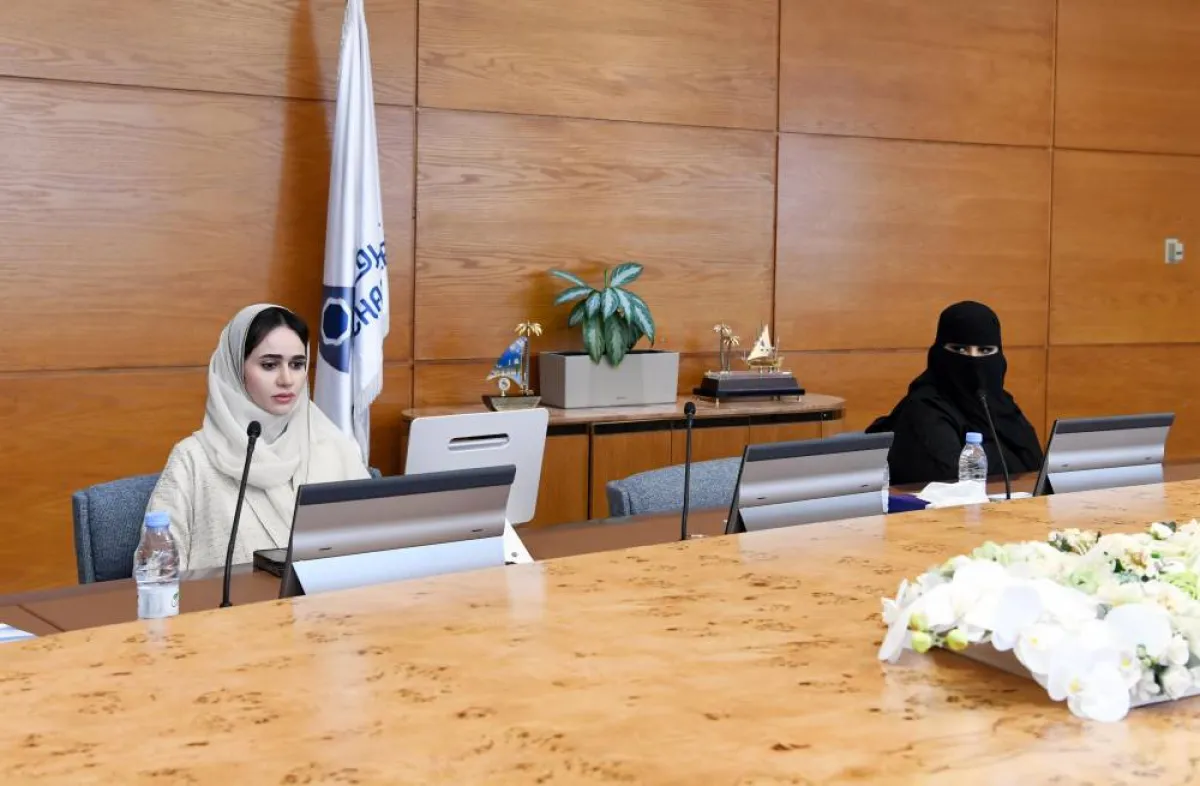 عضو مجلس الإدارة أغاريد عبد الجواد تتابع أعمال المنتدى