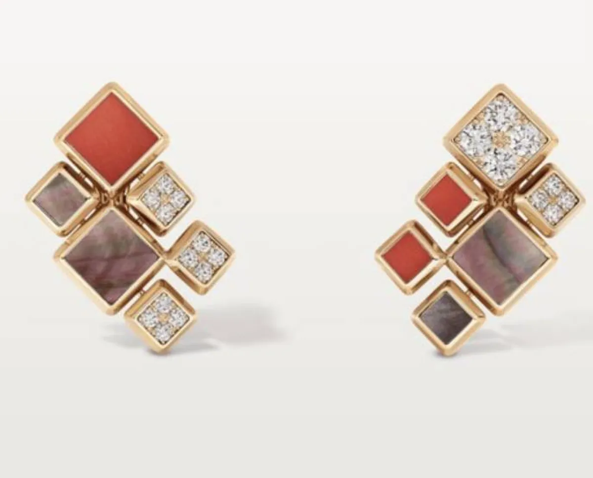 أقراط ناتوريل من كارتييه Cartier