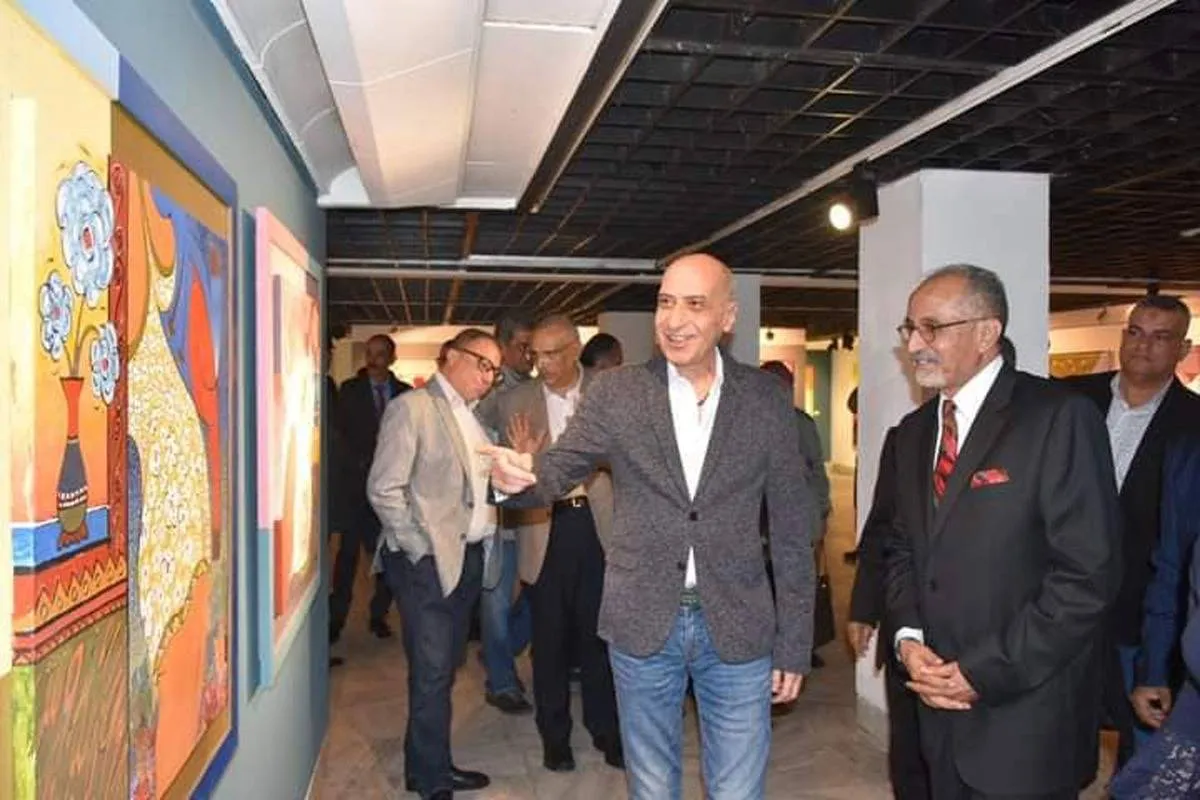 معارض «روحانيات بصرية وحواديت الأحجار الكريمة والمزهرية» بمركز الجزيرة للفنون 