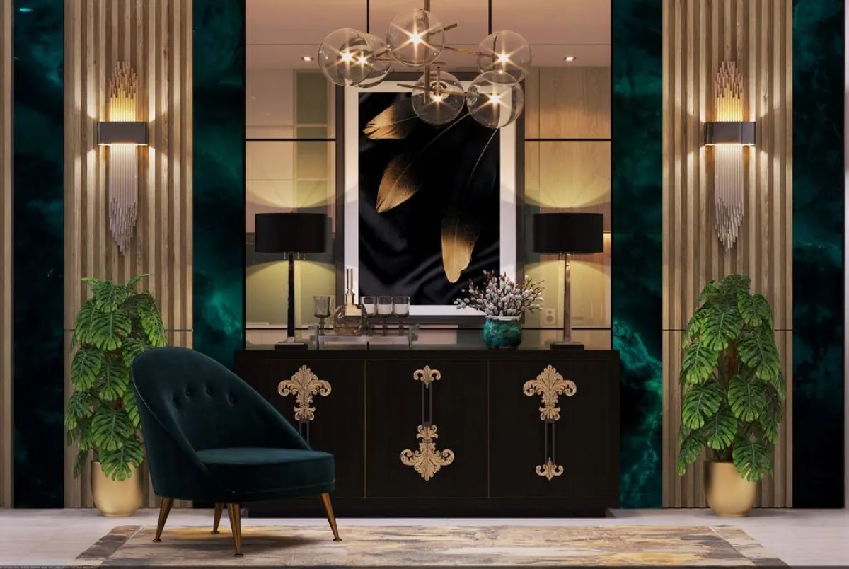 تصميم فخم للجدار