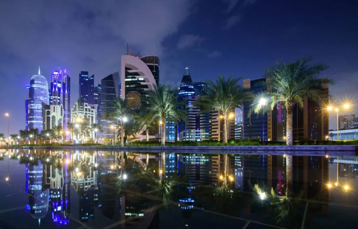 الدوحة وسحر الليالي