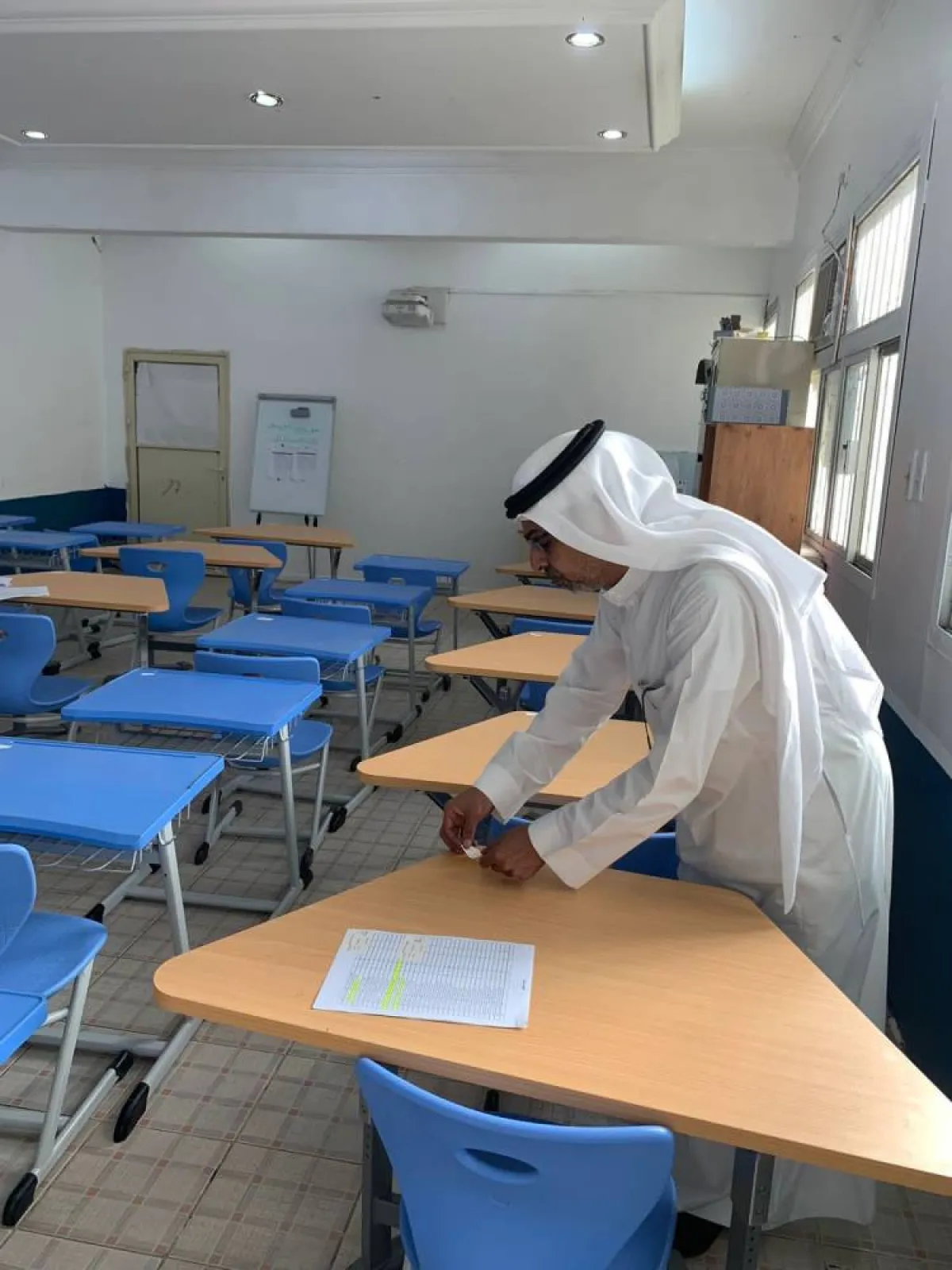 الاستعدادات للاختبارات