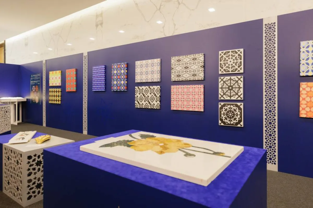 معرض (ملامح فنية). الصورة من "وام"