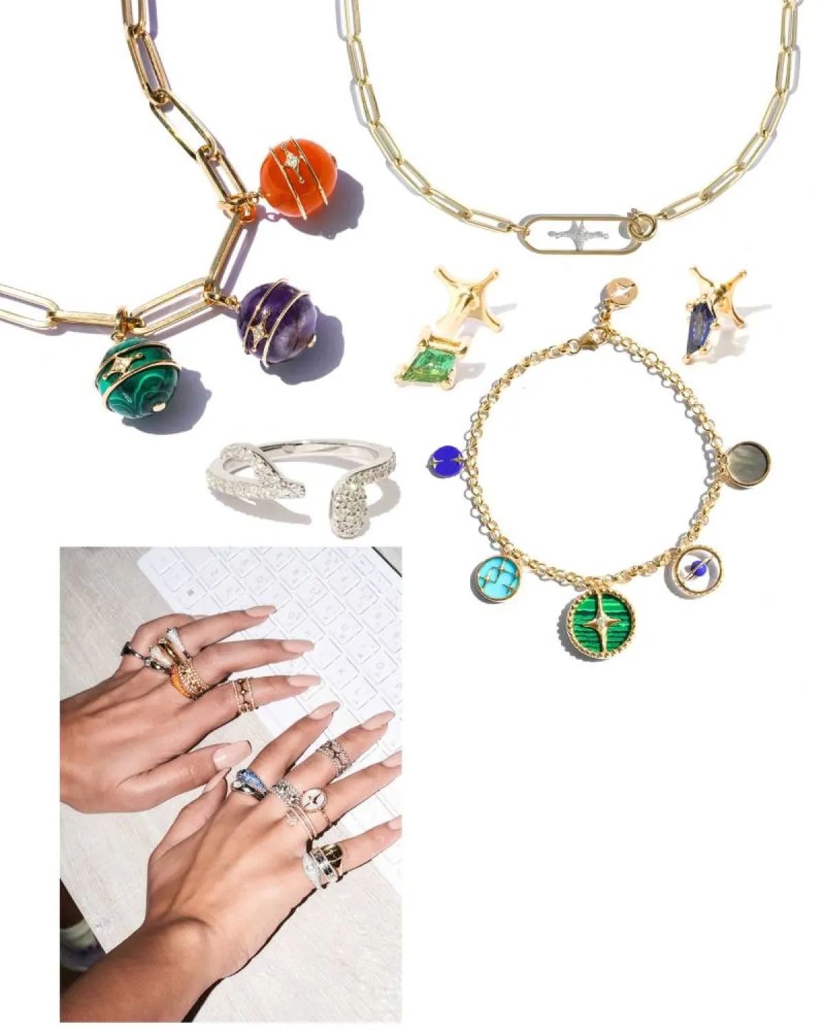 مجوهرات من تصميم المصمممة هلا الأسمري