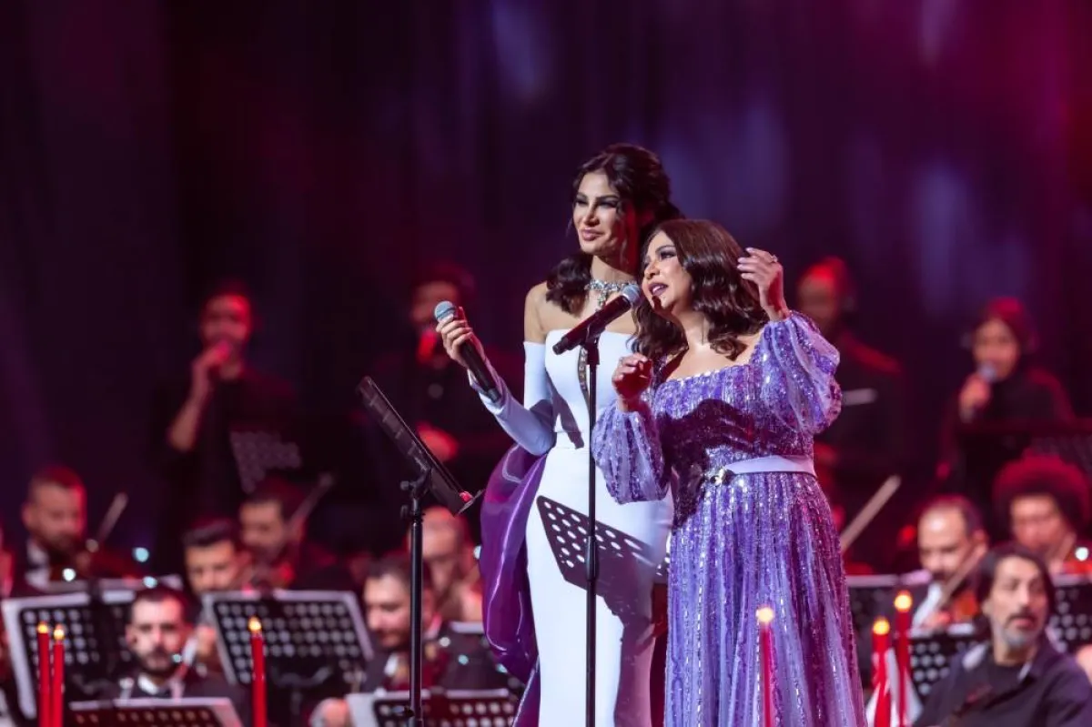 اميمة طالب ونوال الكويتية - الصورة من حساب روتانا على تويتر