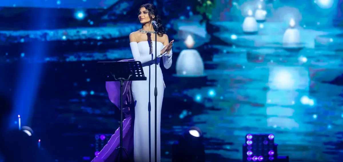 أميمة طالب- الصورة من موقع روتانا لايف على تويتر