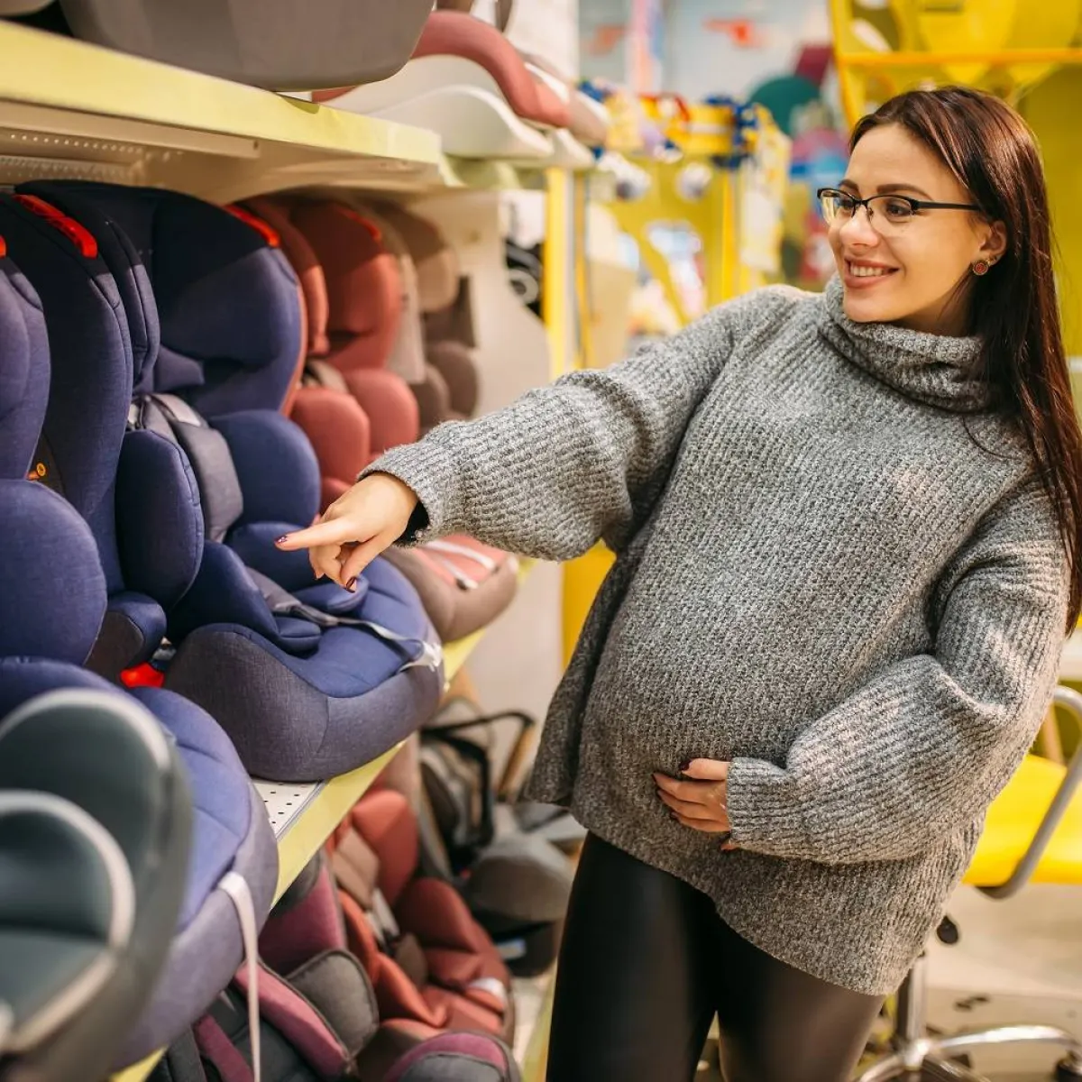 صورة لحامل بتوأم