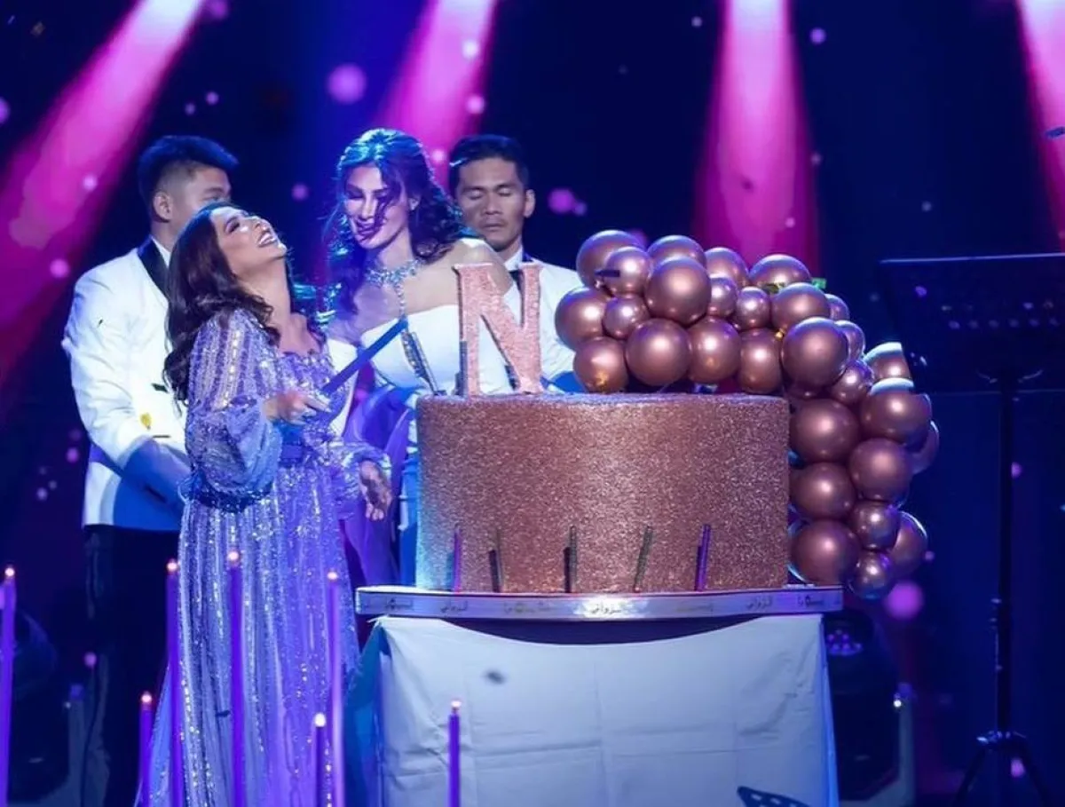 ريم عبد الله تحتفل بيوم ميلاد نوال الكويتية- صورة من صفحتها على انستغرام