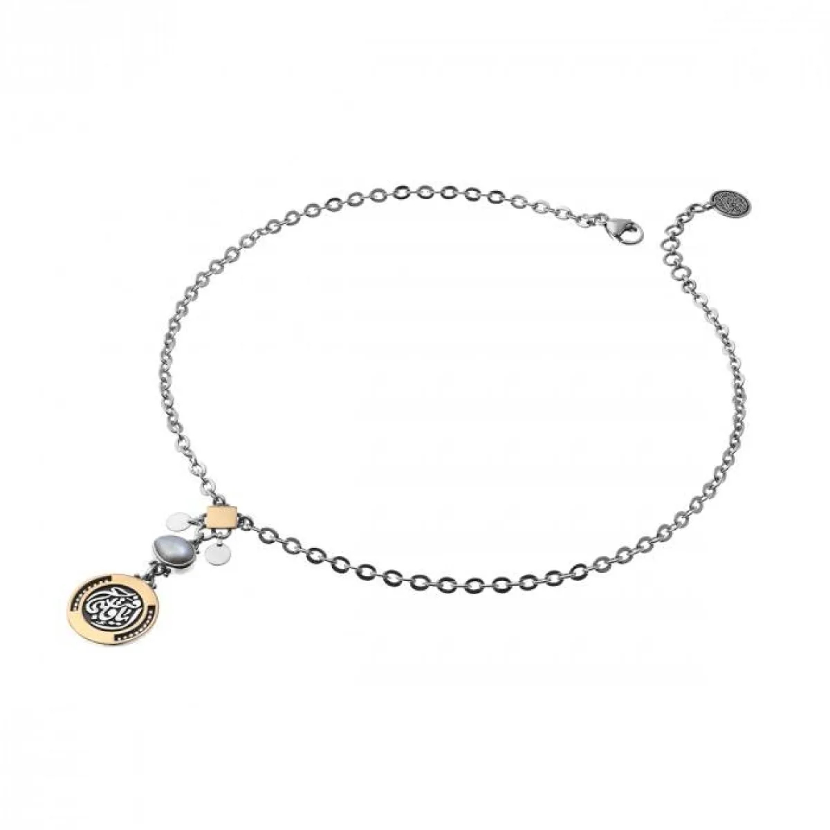 قلادة مرصوفة باللؤلؤ من عزة فهمي Azza Fahmy