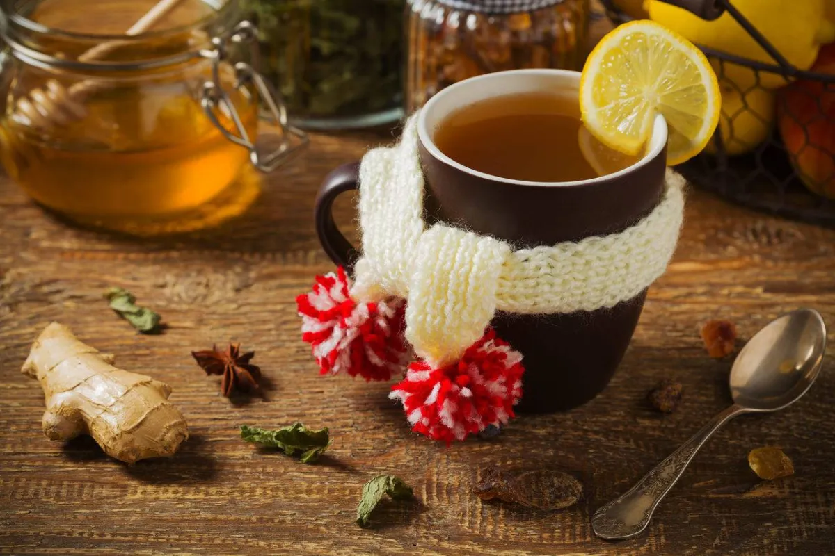 صورة لشاي الزنجبيل