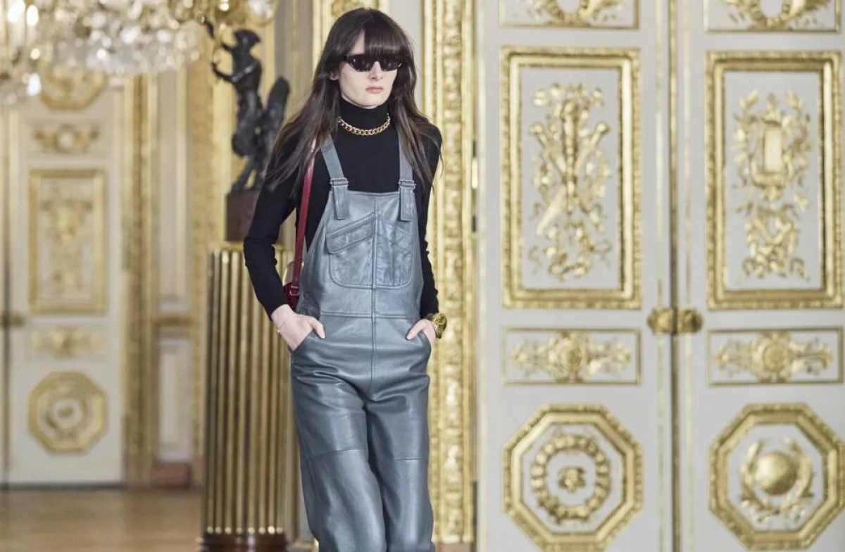 موديلات جمبسوت جلدية من سيلين Celine