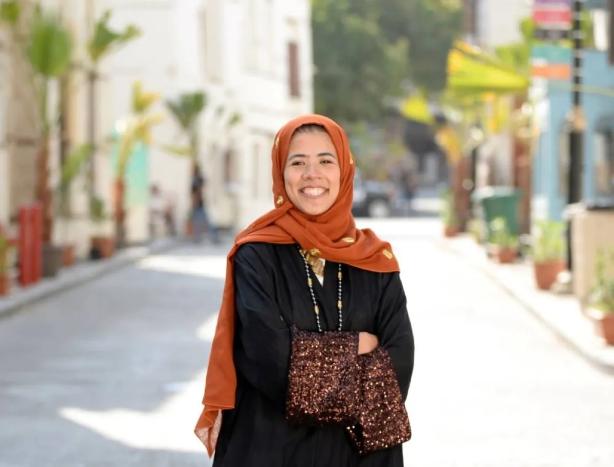 جواهر العامري -الصورة من حسابها الشخصي على الفيس بوك