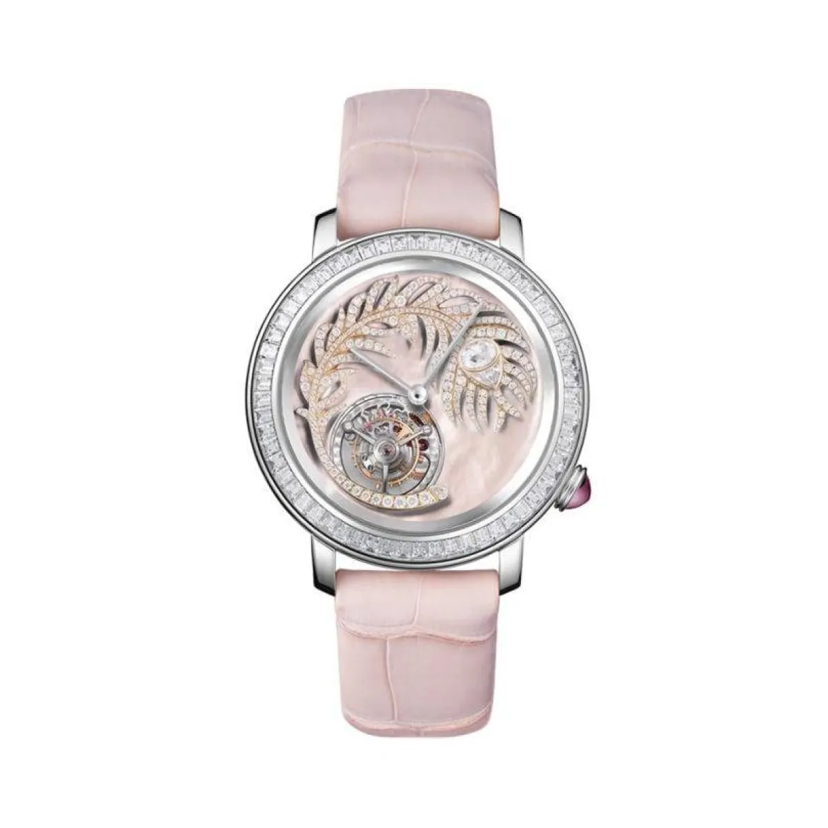 ساعة  Epure Tourbillon Plume de Paon من بوشرون Boucheron