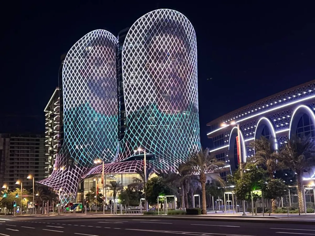 دعم الدوحة للأخضر السعودي في منافسات كأس العالم 2022 - الصورة من حساب مجلس جمهور المنتخب