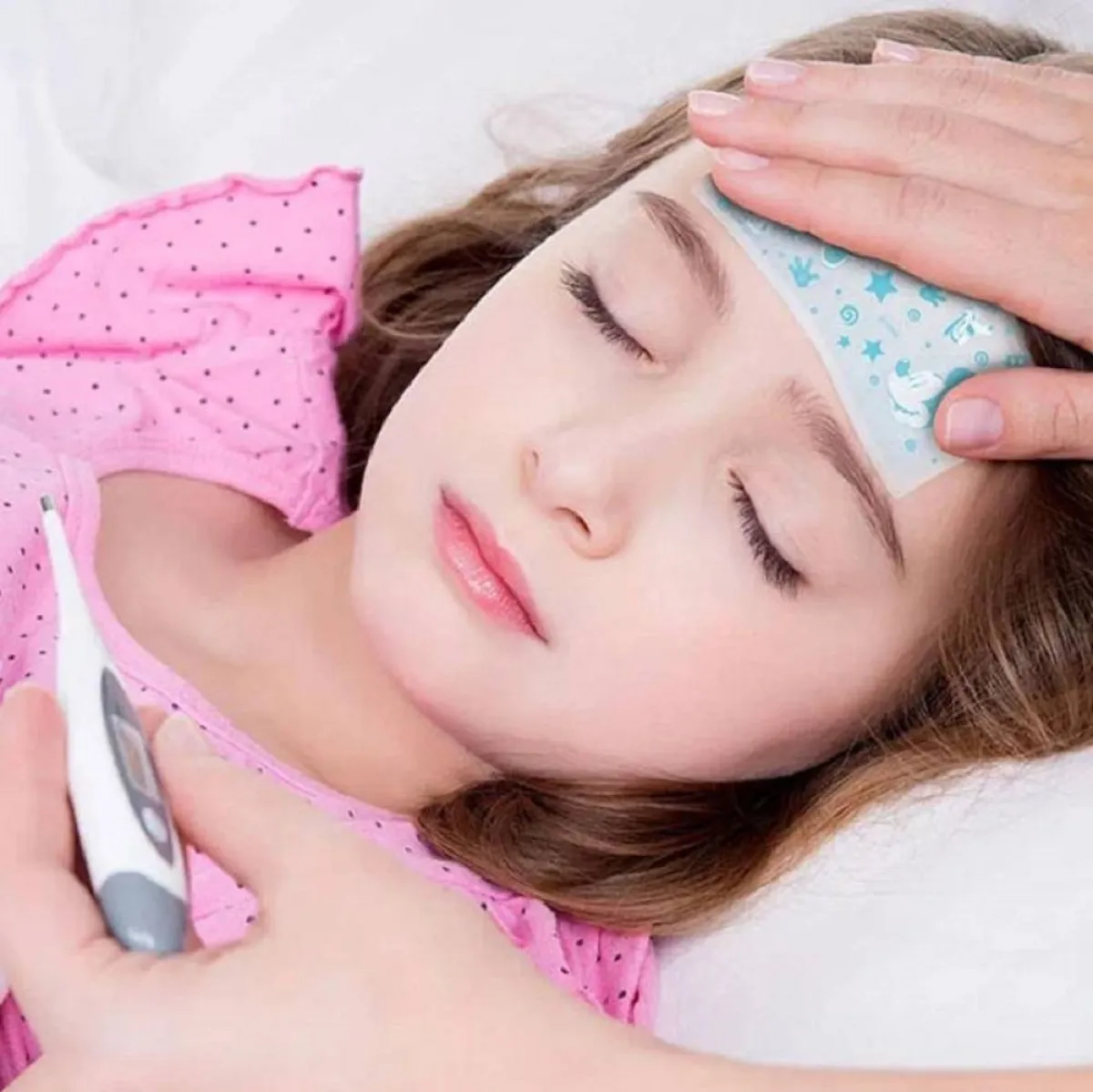 صورة لطفلة تعاني من نقص المناعة